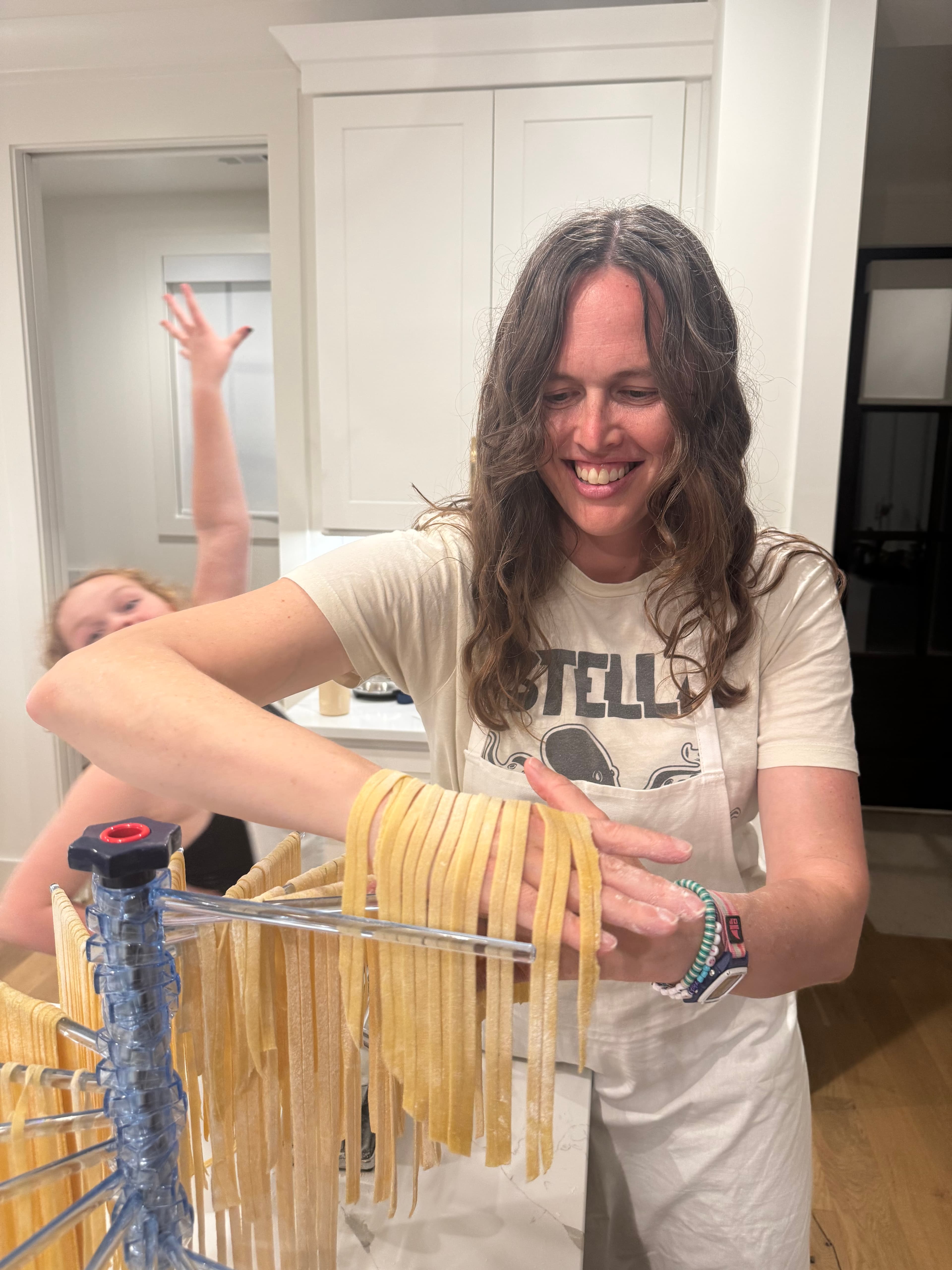 Shared meal at Lou's LIFE cooking experience in Peachtree City, GA