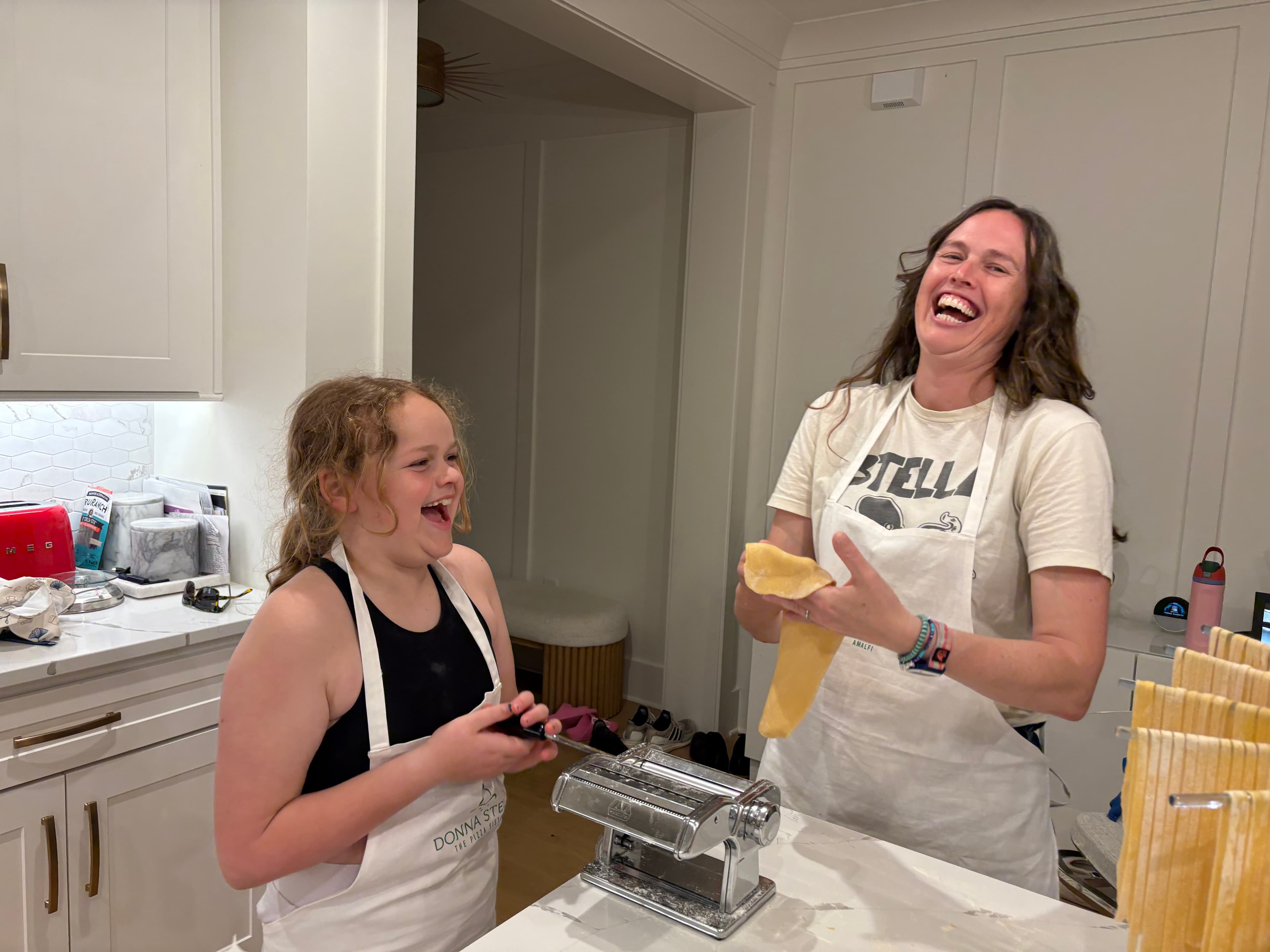 Lou's guests enjoying the LIFE cooking experience in Peachtree City